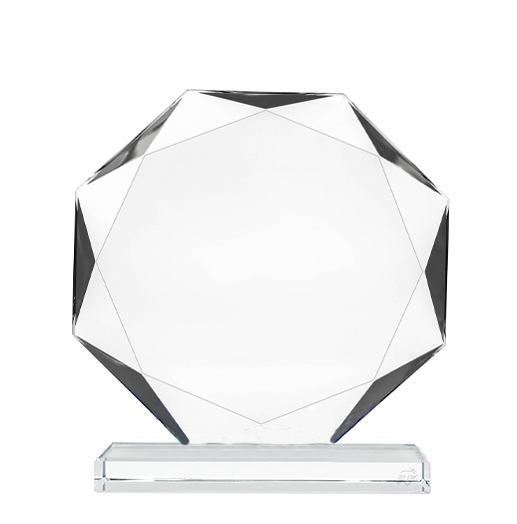 3 Series Fine Octagon Star Plaque