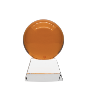 Orange Tea Sphere Ball Desk Weight