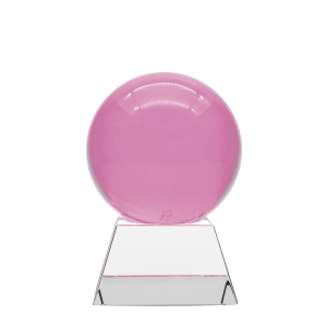 Pink Sphere Ball Desk Weight
