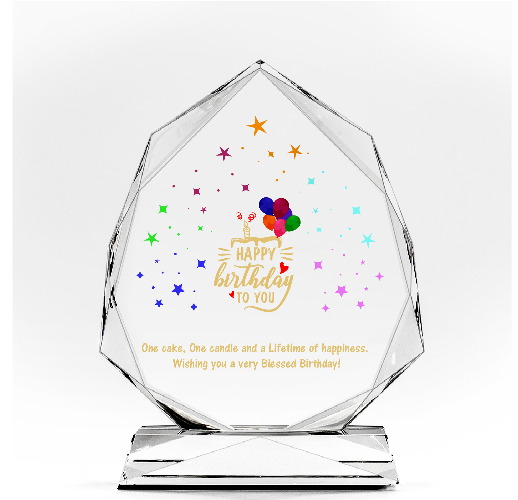 Personalize Happy Birthday Gift