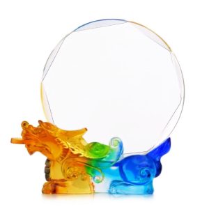 8 Series Supreme Liu-Li Pi-Xiu Coin Plaque