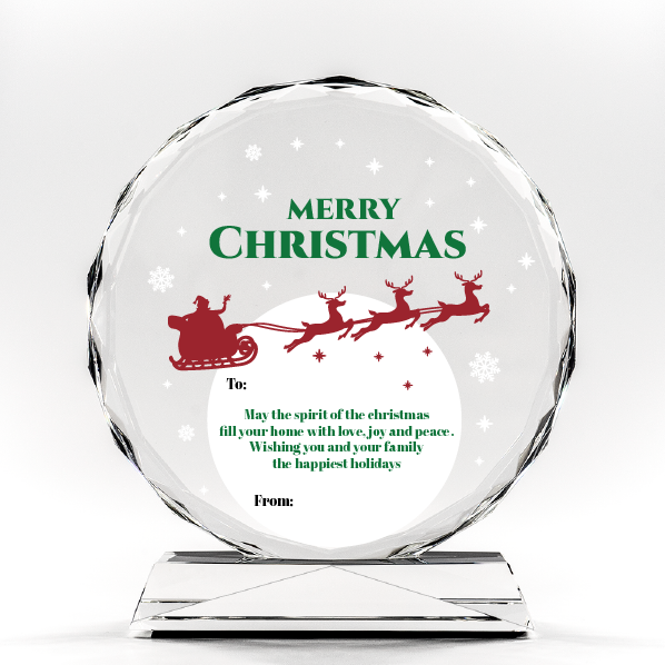 Personalize Merry Christmas Gift