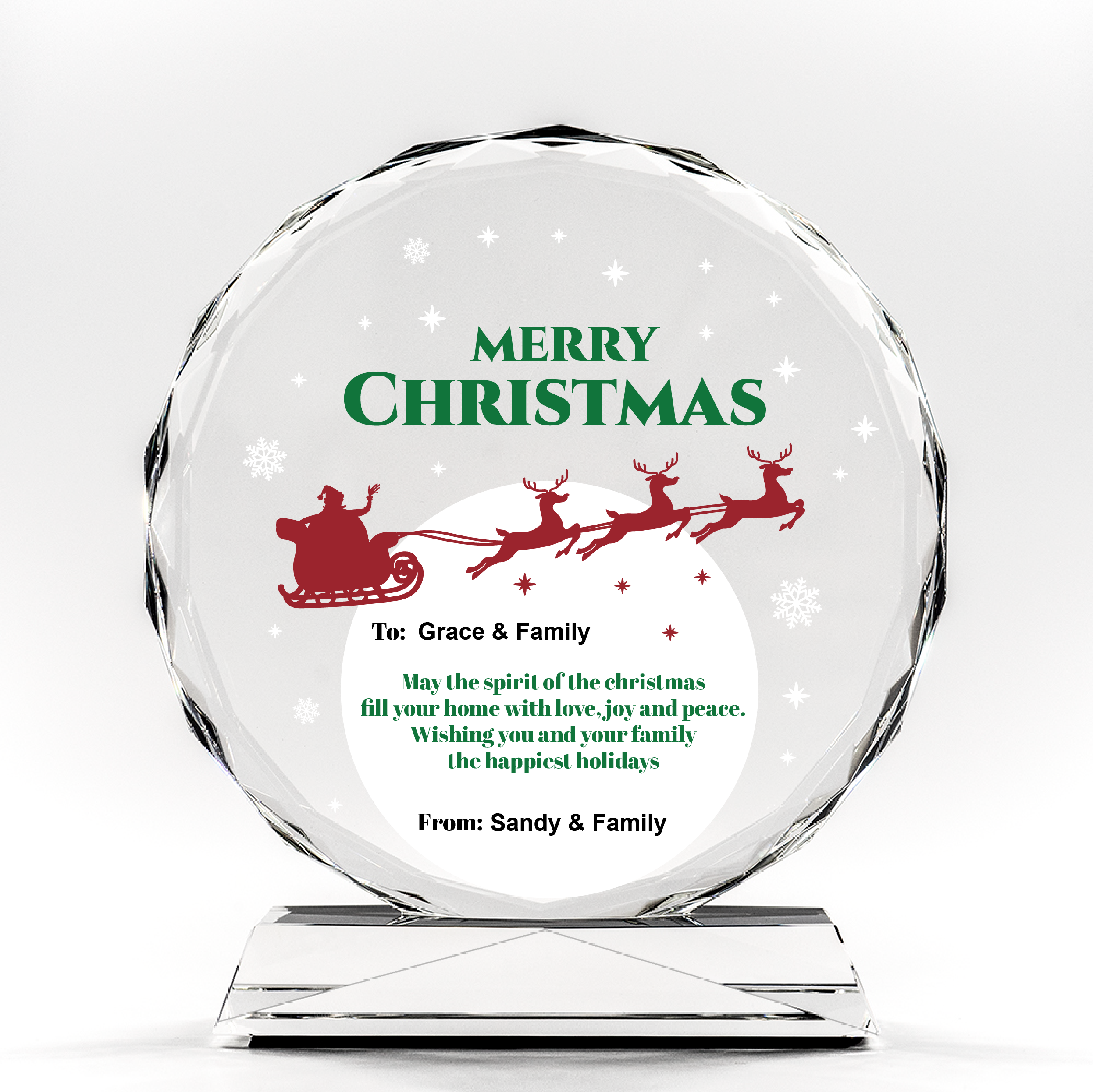 Personalize Merry Christmas Gift - Image 2