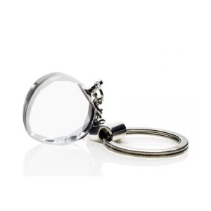 Mini Diamond Heart Keychain