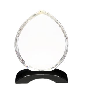 7 Series Supreme Diamond Ovate Melanite Plaque