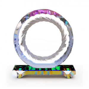 7 Series Supreme Swirl Roulette Rainbow Bridge Plaque