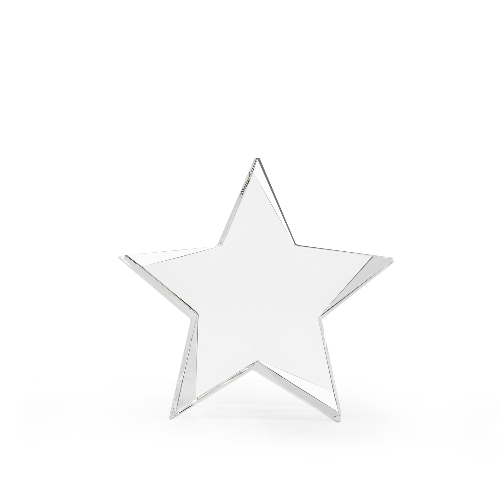 Mini Clear Star Paperweight
