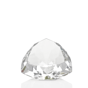Triangle Diamond Paperweight