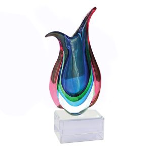 Rainbow Spike Vase Desk Weight
