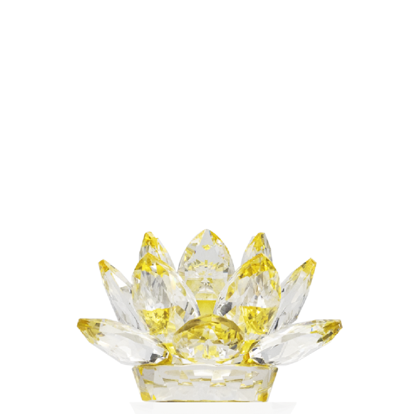 Citrine Clear Lotus Flower